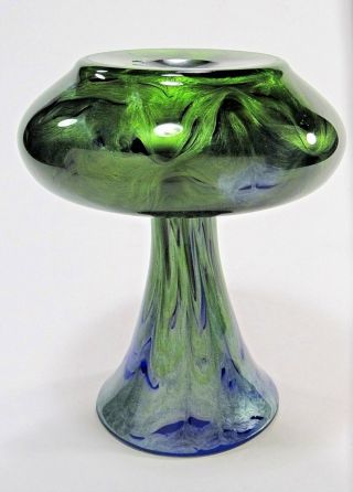 Antique LOETZ “TITANIA” Art Glass Vase circa 1905 Rare Form 10