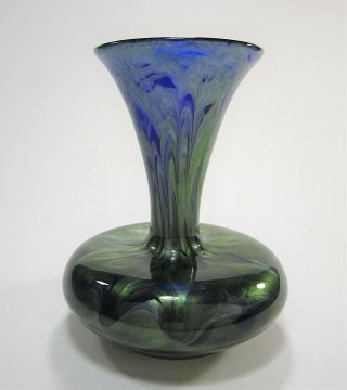 Antique LOETZ “TITANIA” Art Glass Vase circa 1905 Rare Form 3