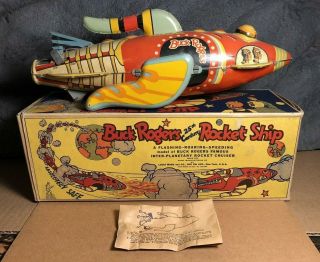 Vintage Marx | Buck Rogers 25th Century Rocket Ship | With Box