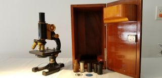 Spencer Buffalo Antique Microscope