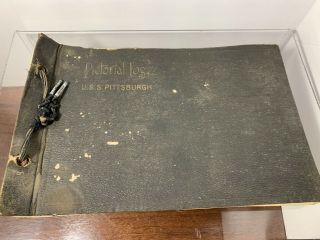 U.  S.  S.  Pittsburgh Log Book 1919 With Photos
