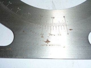 Brown & Sharpe Antique Boxed Drawing Instrument Protractor - circa 1890 4