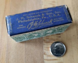 Vintage NOS Dr Schenck ' s Mandrake Pills Quack Medicine Constipation 4