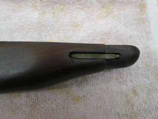 USGI US M1 carbine stock and hand guard / metal parts.  Manufacture unknown.  WWII 10