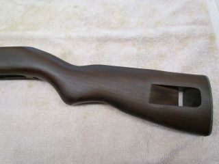 USGI US M1 carbine stock and hand guard / metal parts.  Manufacture unknown.  WWII 6