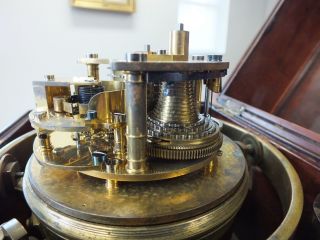 Antique Brockbank & Atkins 8 day Marine Chronometer 12