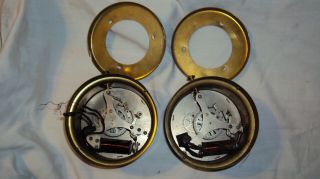 Standard Electric Time Co Master clock Pilot slave brass interior clocks 5