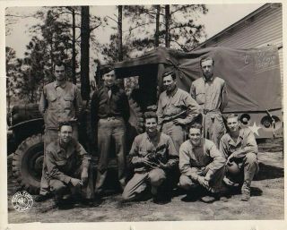163rd Photo Co.  Us Army Signal Corps 8x10 B/w Photos