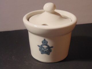 Rcaf,  Royal Canadian Air Force Condiment Dish,  Kings Crown,  Officers Mess