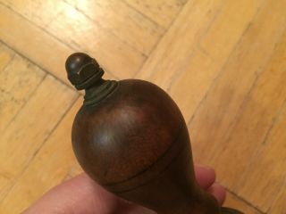 19th Century Small Table Bell Dinger & Great Bulbous Wood Handle 7