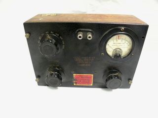 Vintage Antique General Radio Type 583 - A Output Power Testing Meter (a15)