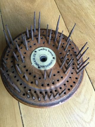 VINTAGE ROTATING DENTAL BIT STAND BY CLAUDIUS ASH LONDON. 6