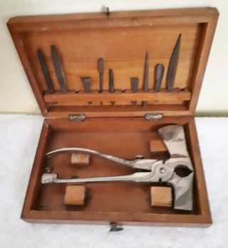 Antique Surgical Instruments Boxed