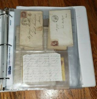 LARGE Civil War Letter Group 38th Massachusetts,  Transcripts & Research 3