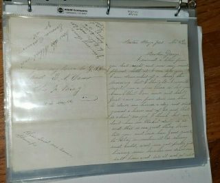 LARGE Civil War Letter Group 38th Massachusetts,  Transcripts & Research 6
