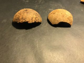Civil War Relic - Dug Cannon Ball Fragments