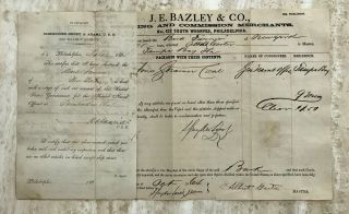 CIVIL WAR NAVY USS SABINE COMMODORE PERRY JAPAN EXPEDITION DOCUMENT SIGNED 1864 4