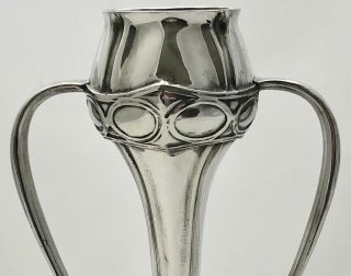 liberty & co tudric art nouveau pewter whiplash vase archibald knox 029 6