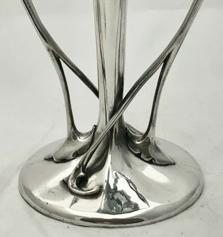 liberty & co tudric art nouveau pewter whiplash vase archibald knox 029 7