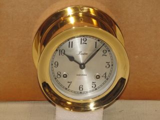 CHELSEA SHIPS BELL CLOCK BOSTON MODEL 4 1/2 