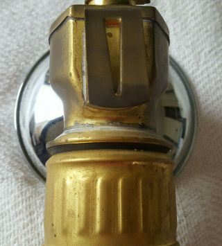 Miner ' s Justrite Carbide Lamp w/ Box Model 2 - 844 3/4 