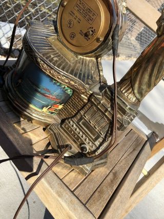 Statue Of Liberty Vintage Clock 1940’s/50’s United Clock Corp 10