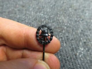 Wwi Imperial German Black Wound Badge Stickpin - - Scarce