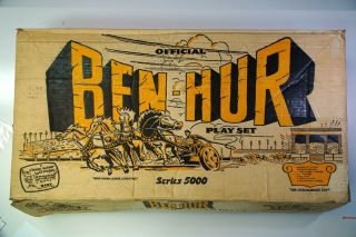 Marx Series 5000 Ben - Hur Box,  Instructions,  Dividers And Bags