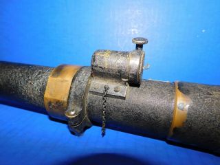 Vtg Brass US Navy MARK XXVI Naval Telescope Deck Artillery Gun Sight Battleship 12