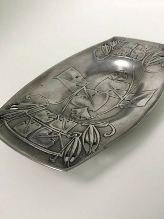 Archibald Knox design pewter dish Art Nouveau Arts and Crafts 4