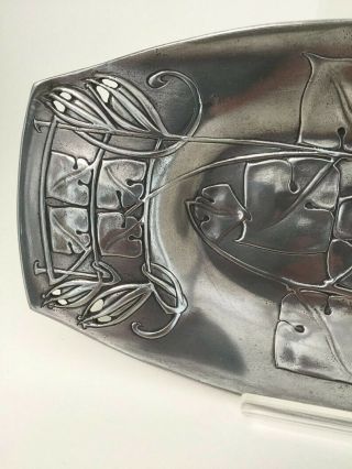 Archibald Knox design pewter dish Art Nouveau Arts and Crafts 6