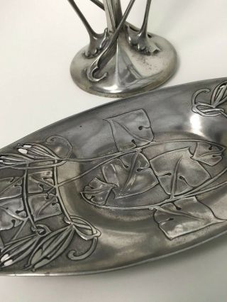 Archibald Knox design pewter dish Art Nouveau Arts and Crafts 7