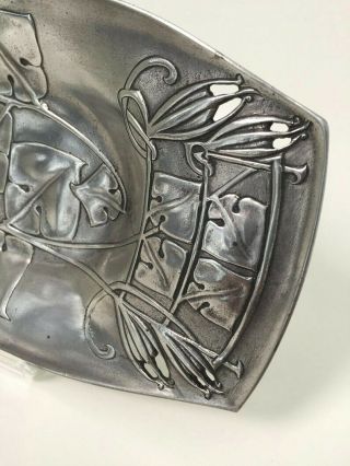 Archibald Knox design pewter dish Art Nouveau Arts and Crafts 8