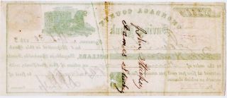 CIVIL WAR 1863 $200 Certificate Onondaga County Savings Bank NY Phelps Signed 2