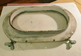 Antique 1920 ' s - 30 ' s Wilcox & Crittenden Bronze Porthole All And Beauty 11