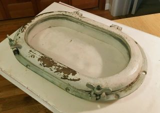 Antique 1920 ' s - 30 ' s Wilcox & Crittenden Bronze Porthole All And Beauty 2