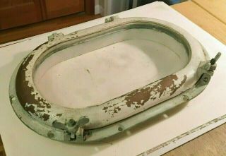 Antique 1920 ' s - 30 ' s Wilcox & Crittenden Bronze Porthole All And Beauty 3