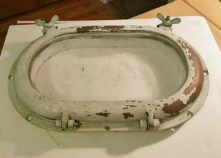 Antique 1920 ' s - 30 ' s Wilcox & Crittenden Bronze Porthole All And Beauty 6