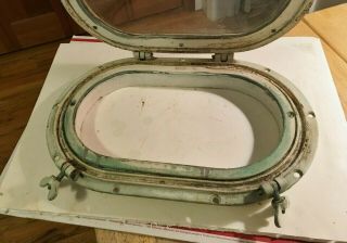 Antique 1920 ' s - 30 ' s Wilcox & Crittenden Bronze Porthole All And Beauty 8