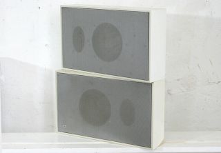 2x Braun Flat Speaker L470 ^ Design Dieter Rams ^ Loudspeaker Year 