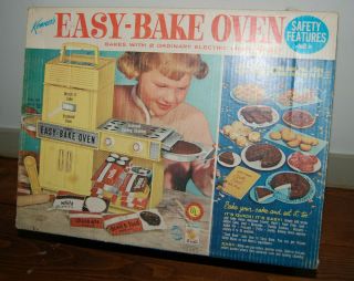 Vintage Kenner Easy Bake Oven 1964 Complete,  Popcorn Maker