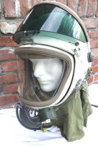 Soviet Gsh - 4aa High Altitude Flight Helmet