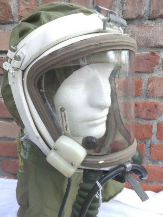 Soviet GSh - 4AA High Altitude Flight Helmet 6
