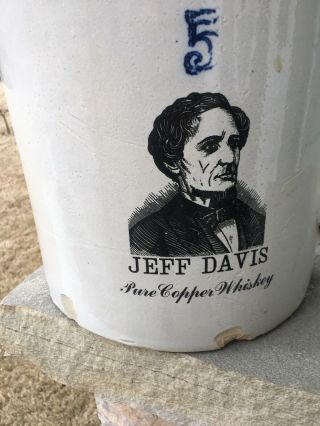 Civil War Antique Jeff Davis Copper Whiskey Jug 7