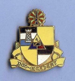 Us Army Distinctive Insignia Di/dui/crest - - 4th Armored Division Nco Academy