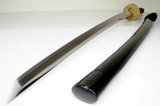 Authentic Japanese Katana Sword 250Yr Antique Samurai Nihonto w KOI Carp Tsuba 2