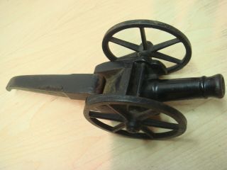 Antique Civil War Type Heavy Cast Iron Firecracker Cannon Pat Dec 1887 VG,  Deal 5