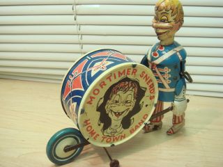 Marx Mortimer Snerd The Drummer Boy Prewar Windup Toy Mccarthy Pal Vg,  Deal