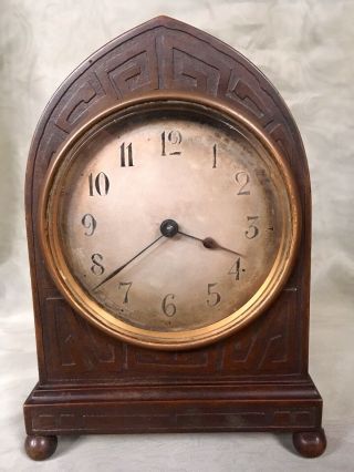 Tiffany Studios Bronze Mantel Clock 12