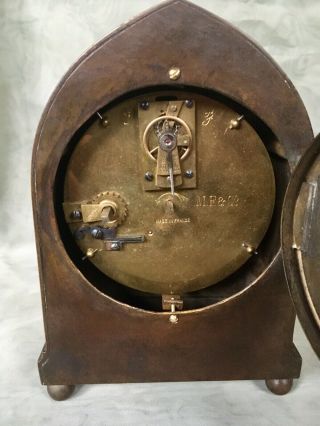 Tiffany Studios Bronze Mantel Clock 7
